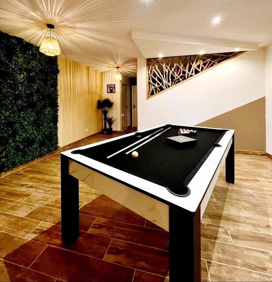 A Fleur De Spa : Maison Chaleureuse Avec Spa Privatif Et Billard. Coulogne Kültér fotó