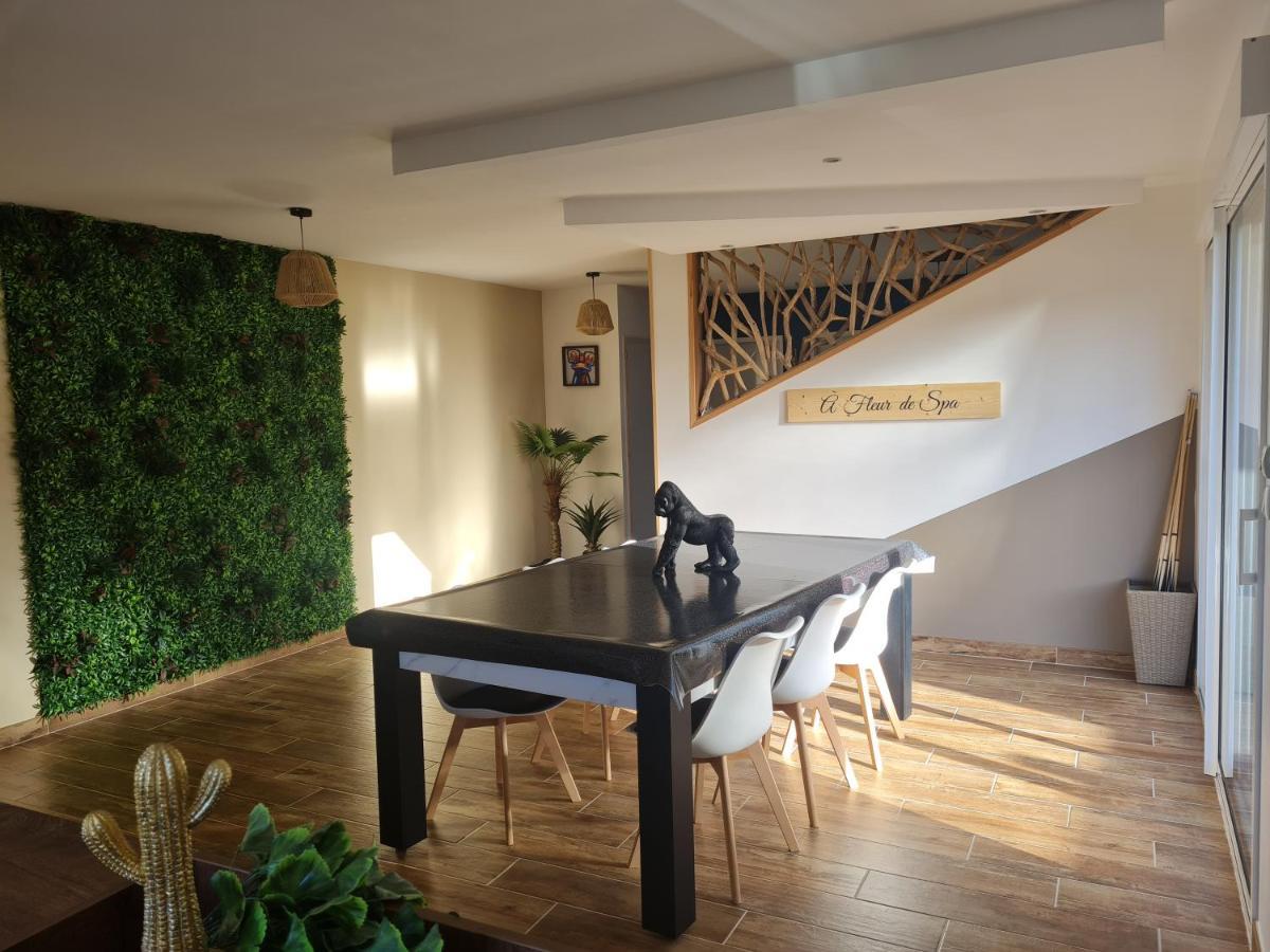 A Fleur De Spa : Maison Chaleureuse Avec Spa Privatif Et Billard. Coulogne Kültér fotó