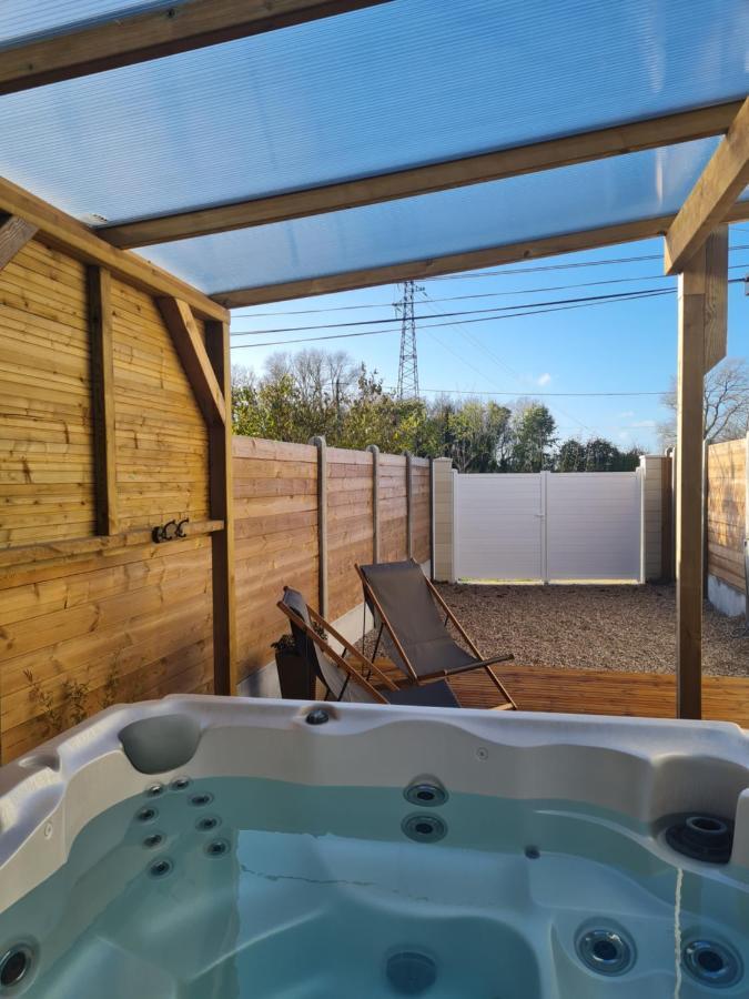 A Fleur De Spa : Maison Chaleureuse Avec Spa Privatif Et Billard. Coulogne Kültér fotó